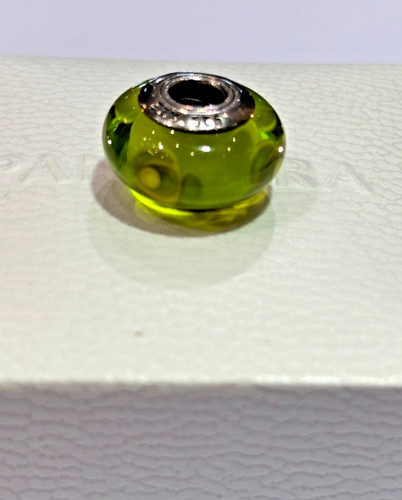 Genuine pandora green bead - genuine,
