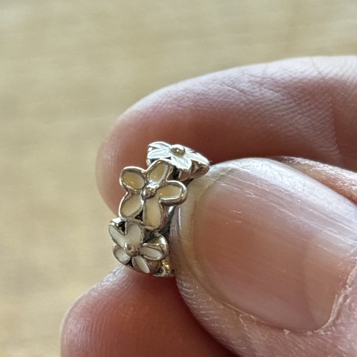 Pandora white daisy flower - pandora,