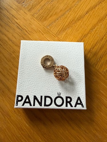 Pandora charm beaded rose - beaded,