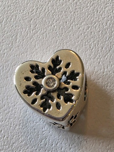 Genuine silver pandora heart - silver,