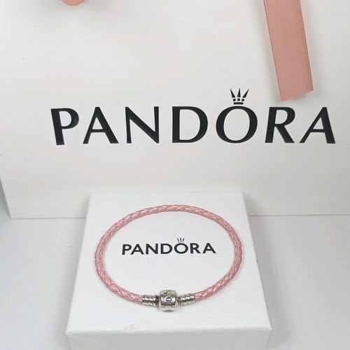 Pandora moments pink - pink, leather