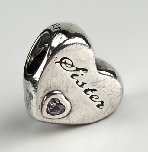 Pandora sterling silver sister - silver,