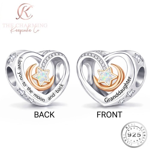 Granddaughter charm 925 - granddaughter,