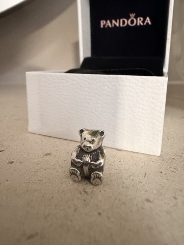 Rare pandora silver bear - rare,