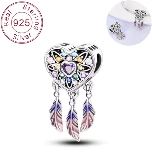 S925 sterling silver charm - sterling,