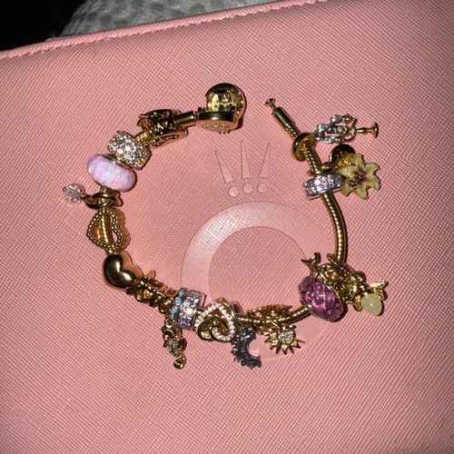 Pandora gold sparkling - gold,