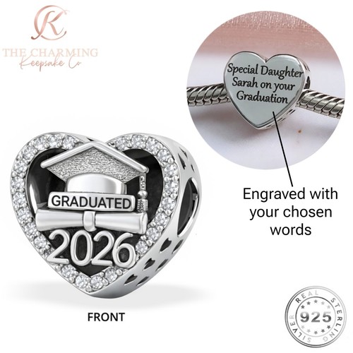 Graduation 2026 charm - graduation,