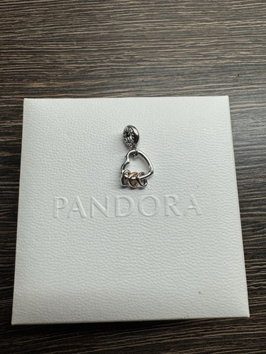 Pandora two tone heart - two-tone, full